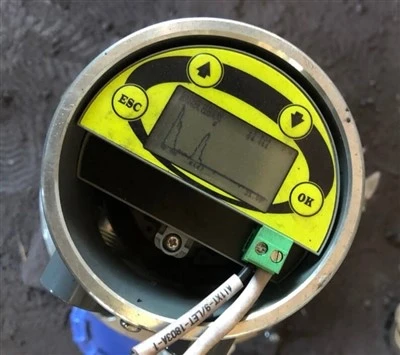 Debugging of 80G non-contact radar level gauge Debugging of 80G non-contact radar level gauge